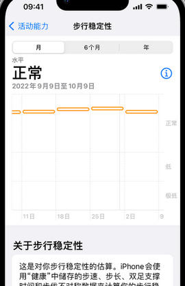 北仑iPhone手机维修如何在iPhone开启'步行稳定性通知'