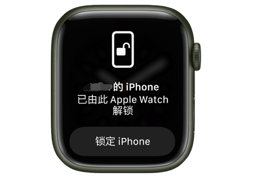 北仑苹果手机维修分享用 AppleWatch 解锁配备面容 ID 的 iPhone方法 