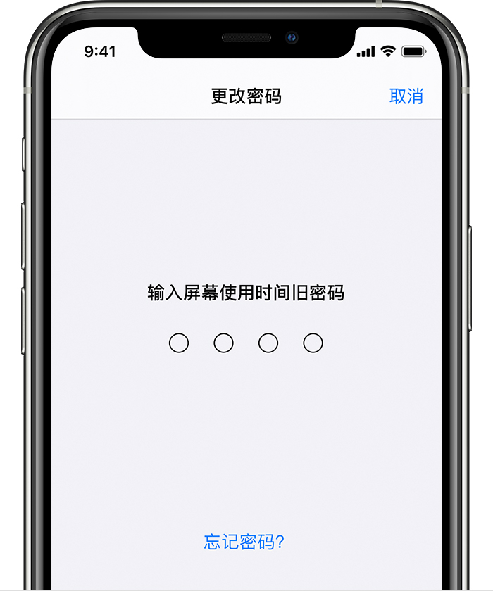 北仑苹果手机维修分享iOS 14 忘记屏幕使用时间密码怎么办 